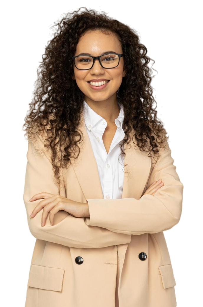 young-business-woman-white-background-business-job 1